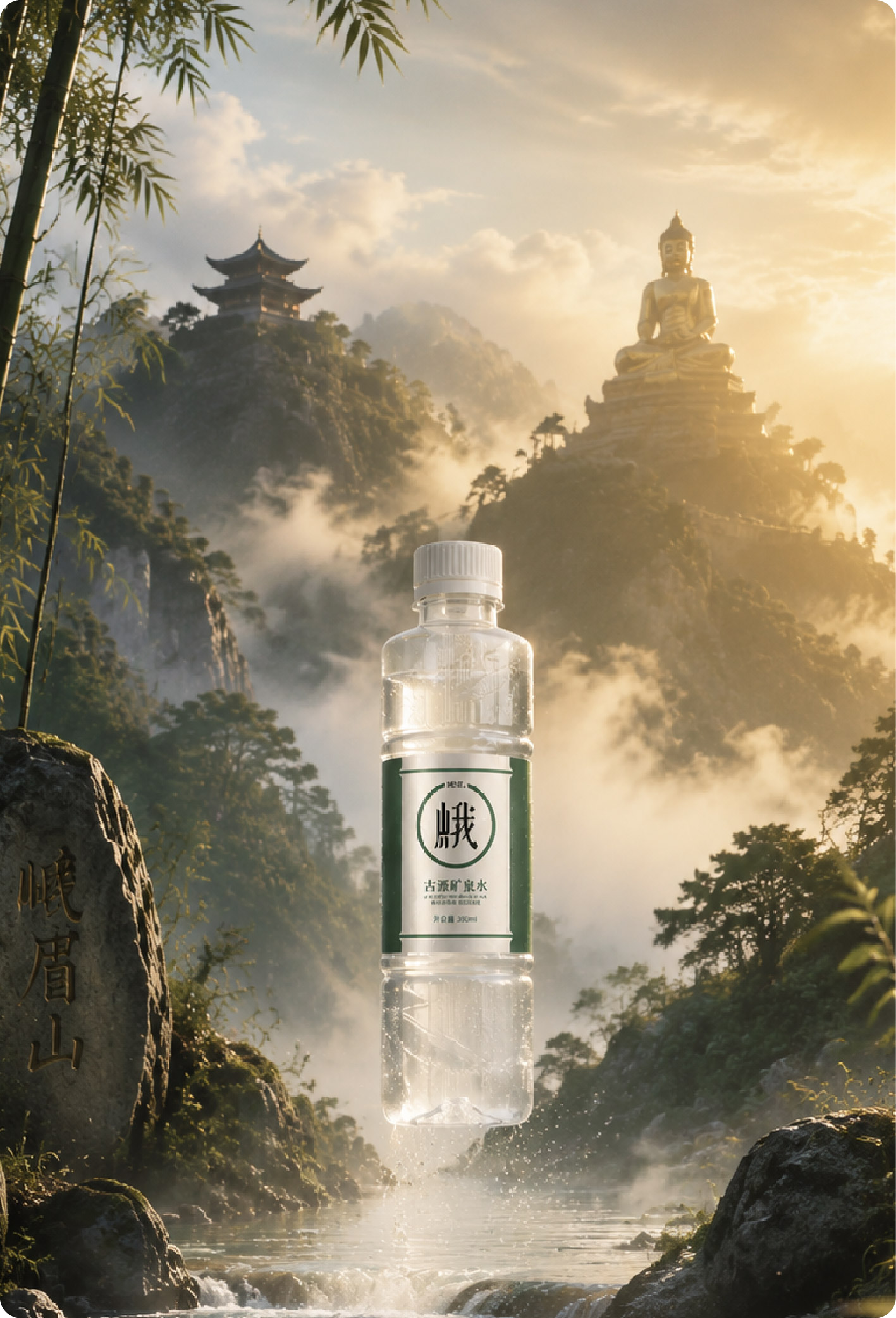峨眉古岩矿泉水（品牌策划）